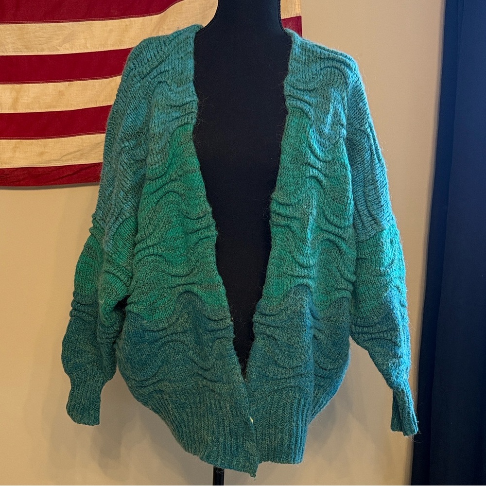 Free People Aquatic Cardigan
